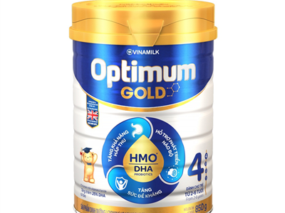 Sữa bột Optimum Gold 4 - lon 850g (cho trẻ từ 2- 6 tuổi)